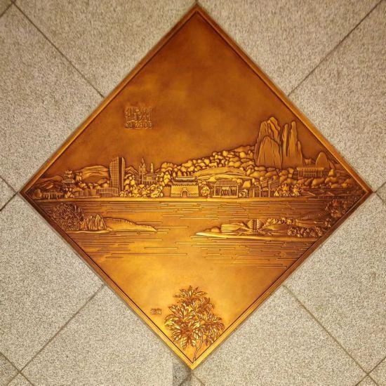 荟萃长三角地标和美景 方厅水院廊桥地刻已亮相