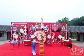 “双节”游湖南|川剧变脸、皮影戏、剪纸……来汨罗市屈子文化园体验狂欢盛宴图片