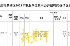 广东一事业编招聘要求具备“无人机驾照”，被疑“萝卜招聘”，人社局回应：为拓宽用人渠道，现已调整图片