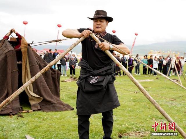 青海祁连：民众切磋生活“技艺”尽显草原风情