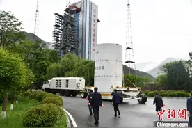 天问二号探测器转入发射区 计划5月底择机发射图片