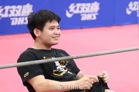 第十五届全国运动会乒乓球项目首次体测全员通过图片
