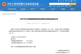公示中！湖北两项目入选国家级智能制造标准应用试点图片