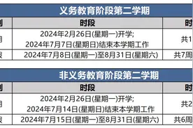 北京大中小学暑假时间公布，今年将迎超长假期（附校历）图片