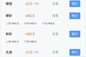 捡相因！成都到眉山火车票2.5元 贵阳到重庆动车仅需41元图片