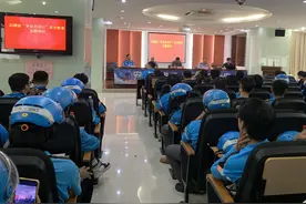 共学安全知识！天河石牌街外卖骑手助力群防群治图片