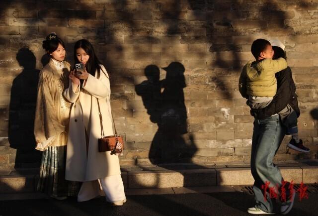 故宫角楼银杏黄