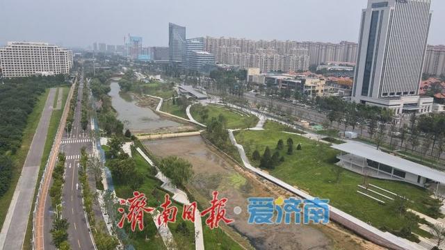 “杨家河公园”施工区域围挡拆除，将于近期正式对外开放