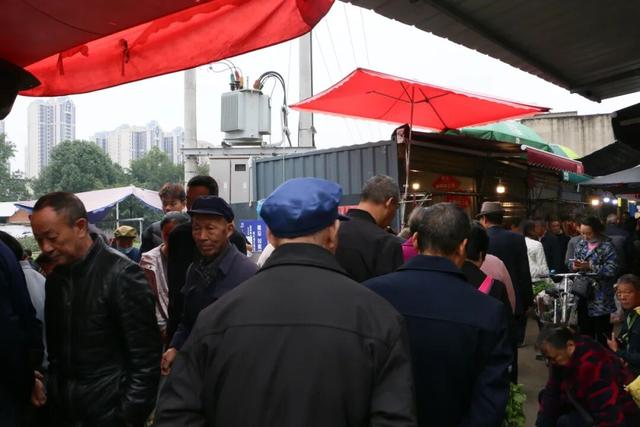 龙泉的早高峰在西河综合市场