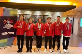 蹦床世界年龄组比赛暨蹦床世青赛落幕 中国队斩获五金图片