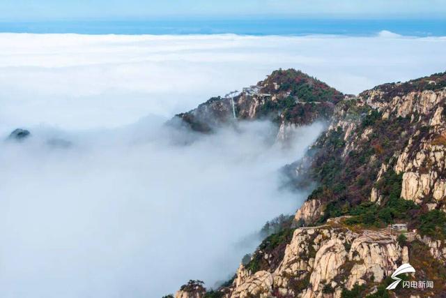 组图丨泰山冬境：一笔云烟 万种雄浑