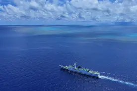 港媒：中国海警加强黄岩岛执法巡查图片