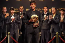 2024年金童奖评选结果出炉，亚马尔无悬念当选图片