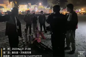 跨年夜后烟花垃圾堆满沙滩？惠东平海8小时清理45吨图片