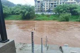 重庆江津笋溪河、复兴河等7条中小河流涨水图片