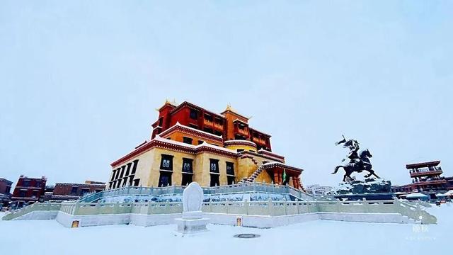 甘孜县的冬天真的太适合慢慢游了！