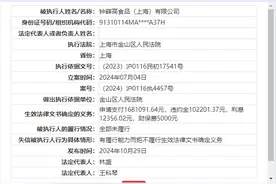 钟薛高被列为失信被执行人图片