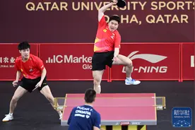 世乒赛｜梁靖崑/黄友政晋级男双16强图片