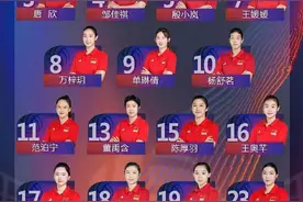 2025世界女排联赛北京站明日打响，中国队名单公布图片