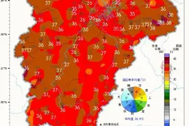 38℃！高温橙色预警！出门记得穿红色衣服图片