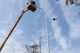 城市更新 每天更“新”③丨盏盏路灯暖民心 照亮幸福回家路图片