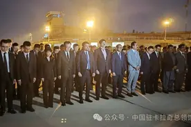 中巴双方在卡拉奇国际机场为恐袭遇难中国公民举行遗体送别仪式图片