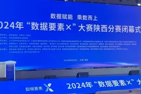 2024 年“数据要素×”大赛陕西分赛闭幕式在西安市召开图片