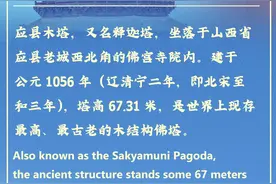 文明的坐标丨“世界最高木塔”应县木塔图片