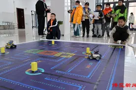 第四届山东省青少年创意编程与智能设计大赛（淄博赛区）举行图片