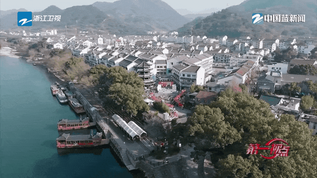 浙江卫视《新闻联播》头条关注古堰画乡