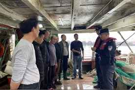 惠州边检站高效助力港澳流动渔船开春复工图片