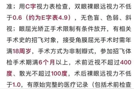 海军招飞调整眼科标准，视力矫正也能参加选拔图片
