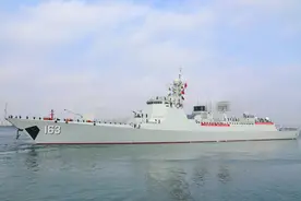 中国海军第46批护航编队起航赴亚丁湾图片