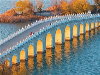 静美冬日  神州如画