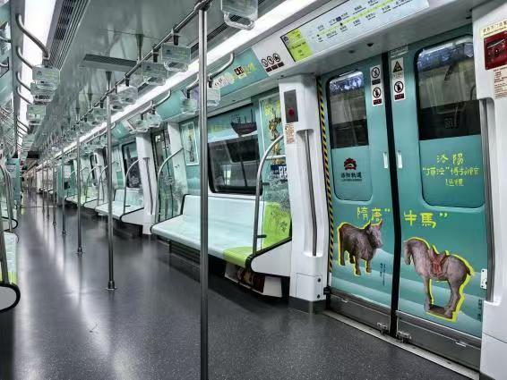 千年文物“跑”上轨道！洛阳地铁博物馆主题专列上线啦