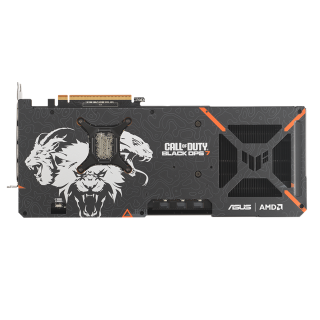 华硕发布新款Radeon RX 9070 XT：TUF与《使命召唤 : 黑色行动7》联名产品
