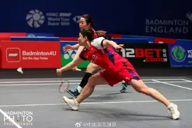 全英羽毛球赛｜陈清晨/贾一凡止步女双十六强图片