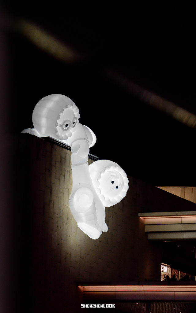 不愧是南山！深圳湾夜景彻底变了，光影艺术季来了