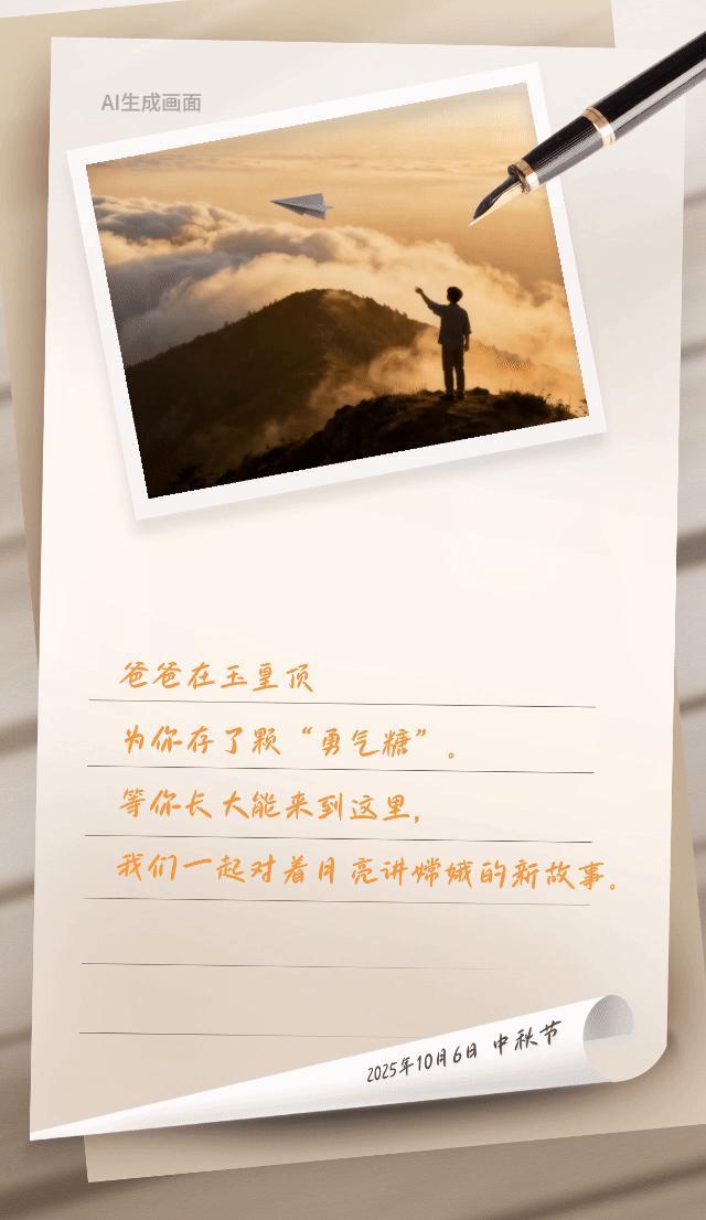 望岳AI动态组图丨云顶家书——解锁中秋团圆仪式感