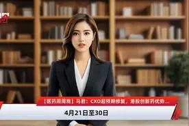 【医药周周观】马君：CXO超预期修复，港股创新药优势持续显现