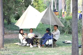清明时节享春光 公园露营正当时 滨州市21处共享开放绿地邀您踏青赏景图片