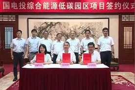 国电投综合能源低碳项目落户江阴图片