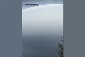 悉尼上空出现外星飞船？专家称是一朵云，网友：快给外星人备啤酒图片