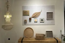 竹编包包、家具、摆件……闵行这里是竹的世界图片