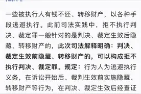 两高发文严打拒不执行犯罪行为图片