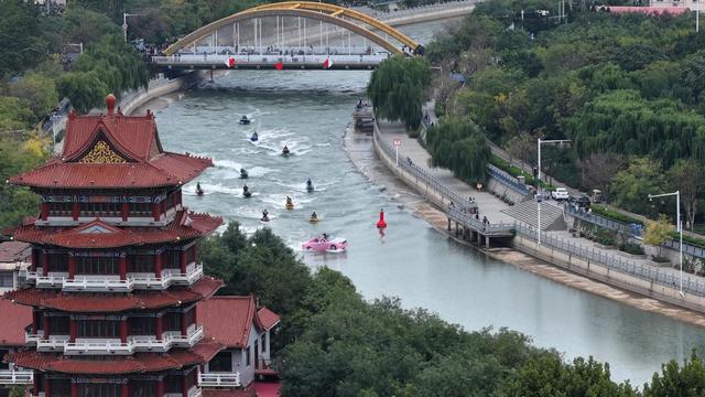 金秋狮城焕新颜！沧州水陆空三维巡游点燃大运河文旅热潮