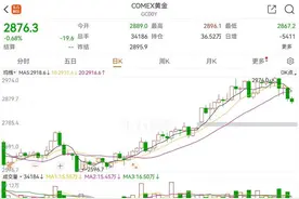 金价难破3000美元？国际金价“跳水”跌破2900美元图片