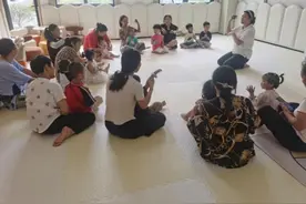 径山镇桥头社区举办“欢声笑语·亲子同乐”音乐会图片