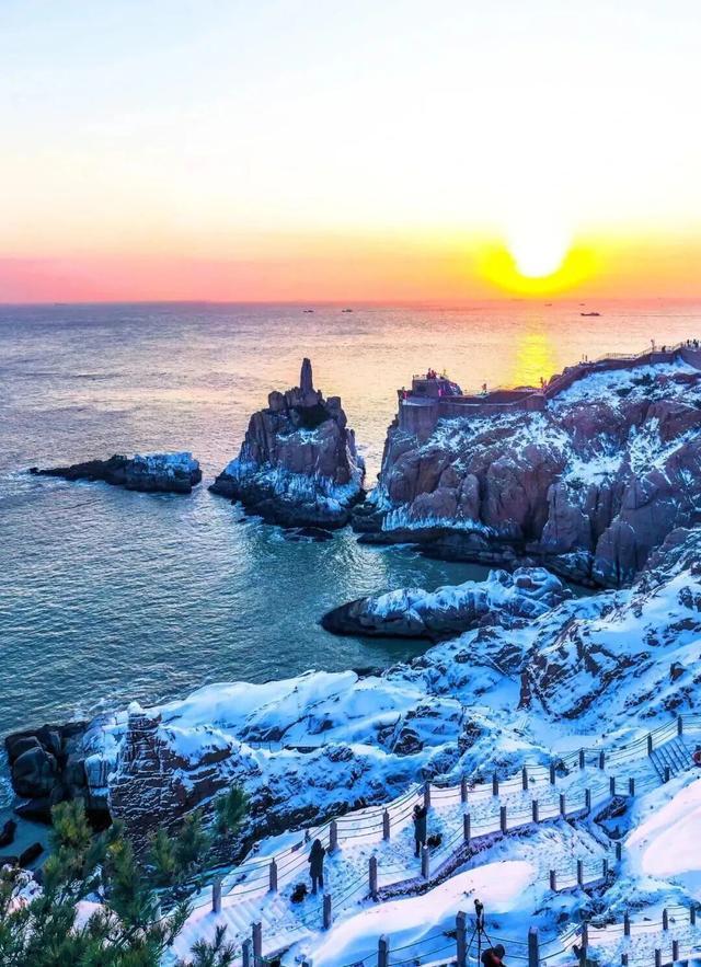 没有保持苹果肌扁平的义务，威海这个“雪窝子”太好玩了！