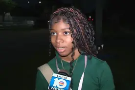 美国13岁少女放学遭遇人贩子，勇敢还击将其击退图片